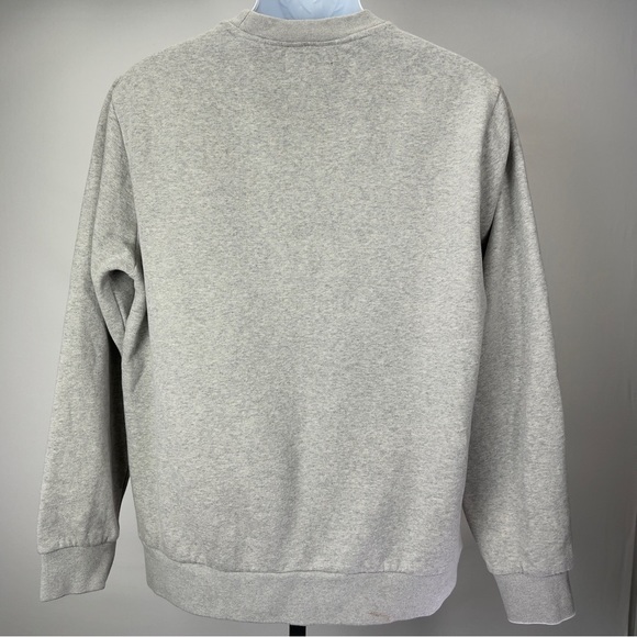 𝅺bonobos Men’s Slim Crewneck Embroidered Skiing Intarsia Fleece Size Large - Picture 4 of 11